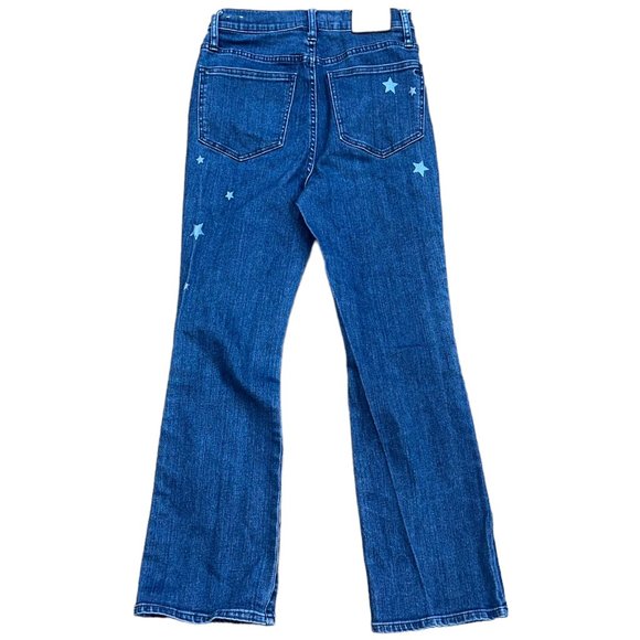 Madewell Cali Demi-Boot Jeans: Star Edition Style# AA898 Size 27 - Picture 3 of 9